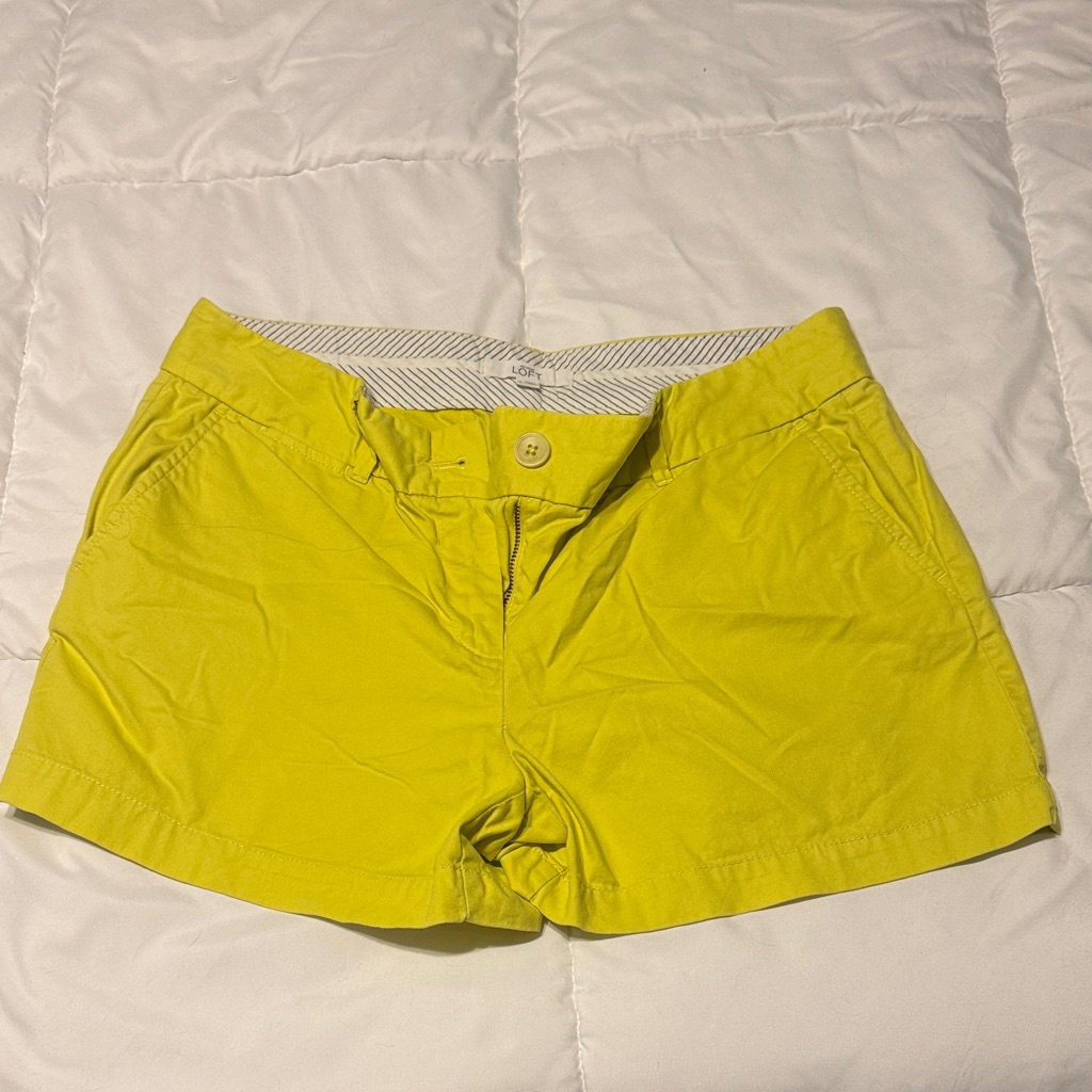 Loft Vibrant Yellow Women's Shorts